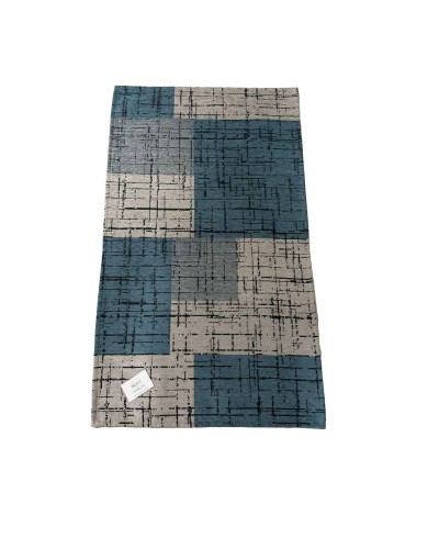 Tappeto in ciniglia con base antiscivolo serie Mondrian per la tua camera o il tuo soggiorno